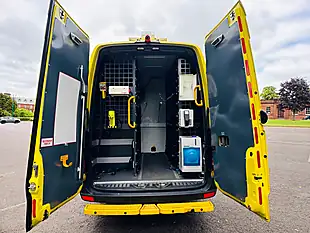 Used 2018 Mercedes-Benz Sprinter Panel Van Yellow - Interior and Exterior details 9