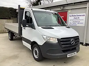 Used 2018 Mercedes-Benz Sprinter Pick Up Lwb White - Interior and Exterior details 3