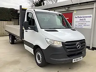 Used 2018 Mercedes-Benz Sprinter Pick Up Lwb White - Interior and Exterior details 5