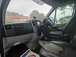 Used 2018 Mercedes-Benz Sprinter Swb Crew Van White - Interior and Exterior details 12