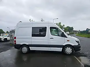 Used 2018 Mercedes-Benz Sprinter Swb Crew Van White - Interior and Exterior details 2