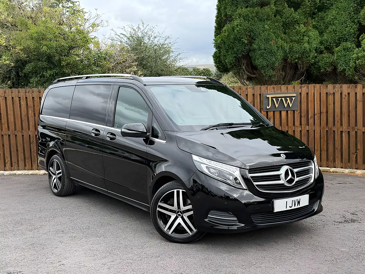 Used 2018 Mercedes-Benz V Class Sport Obsidian Black - Front View