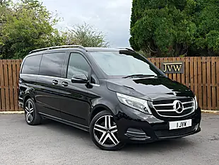 Used 2018 Mercedes-Benz V Class Sport Obsidian Black - Interior and Exterior details 12