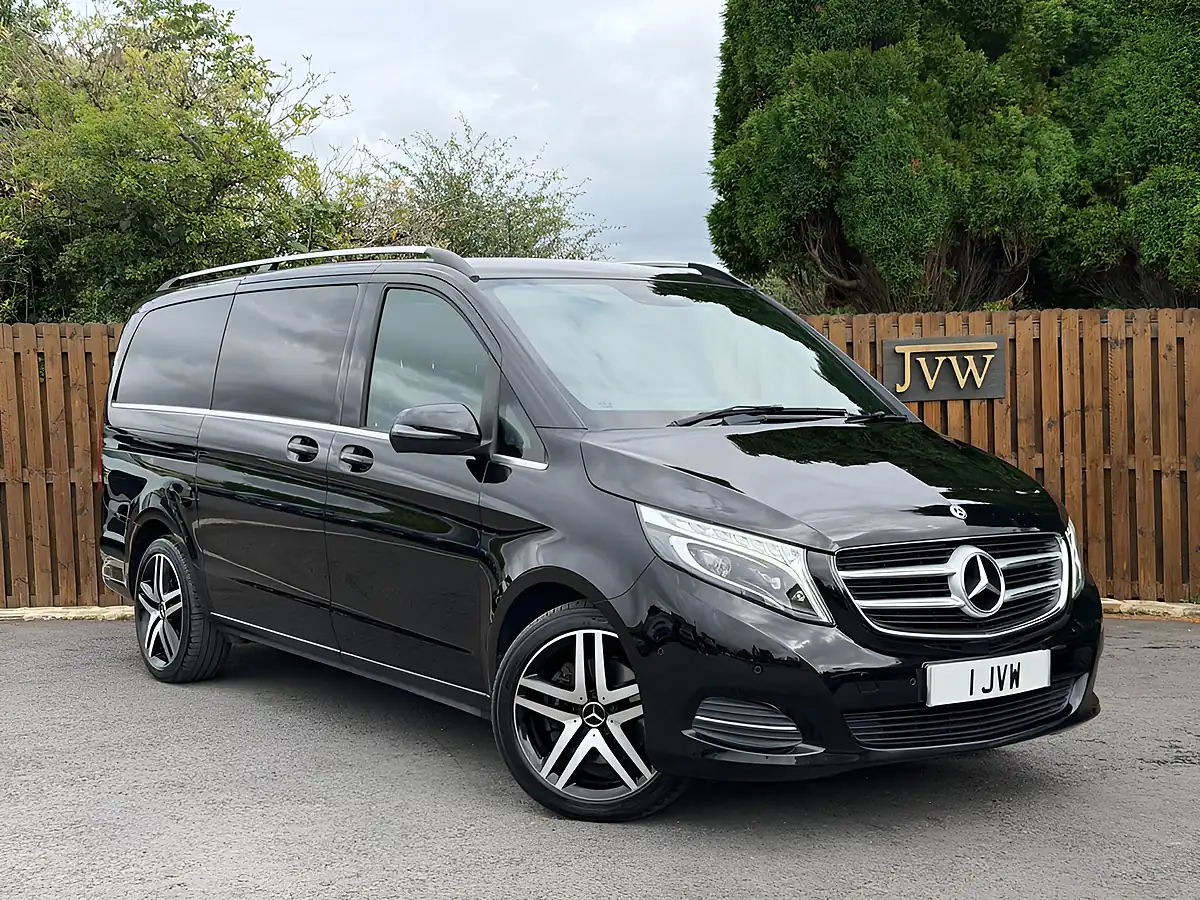 Used 2018 Mercedes-Benz V Class Sport Obsidian Black - Interior and Exterior details 12