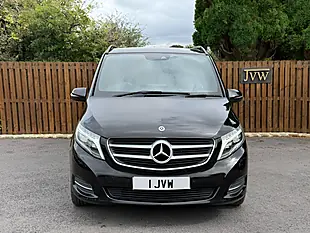 Used 2018 Mercedes-Benz V Class Sport Obsidian Black - Interior and Exterior details 2