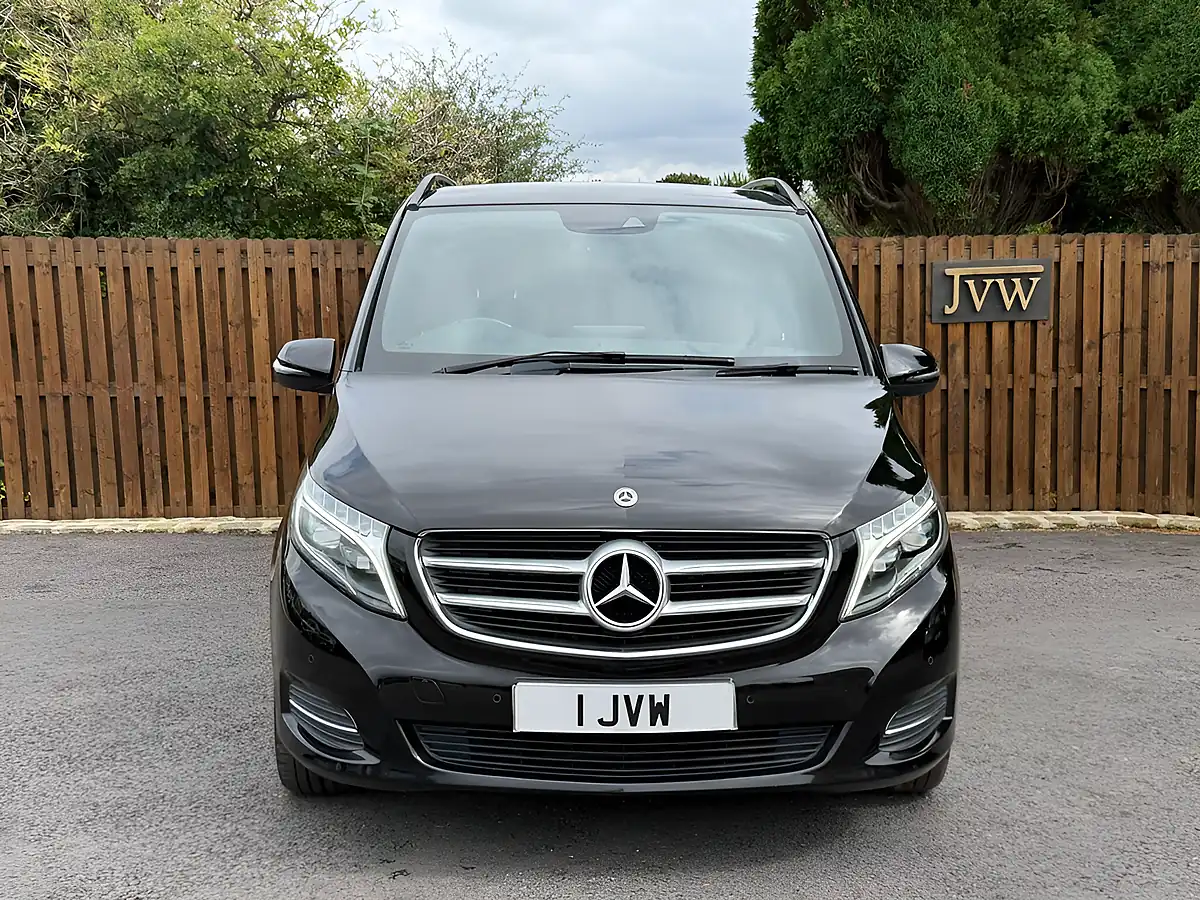 Used 2018 Mercedes-Benz V Class Sport Obsidian Black - Interior and Exterior details 2