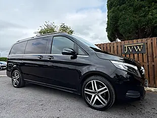 Used 2018 Mercedes-Benz V Class Sport Obsidian Black - Interior and Exterior details 9