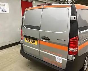 Used 2018 Mercedes-Benz Vito 114 Lwb Silver - Interior and Exterior details 16
