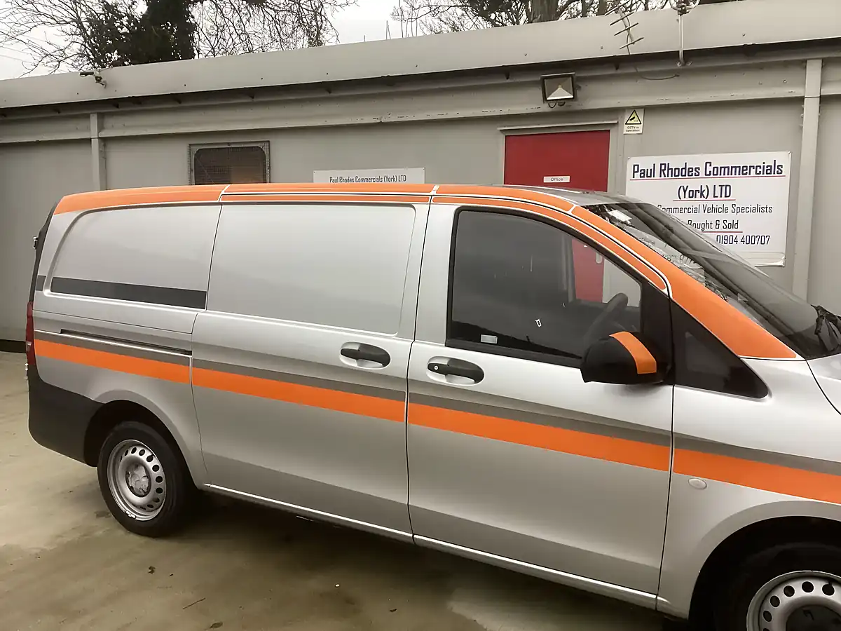 Used 2018 Mercedes-Benz Vito 114 Lwb Silver - Interior and Exterior details 9