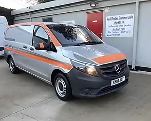 Used 2018 Mercedes-Benz Vito 114 Lwb Silver - Interior and Exterior details 14