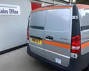 Used 2018 Mercedes-Benz Vito 114 Lwb Silver - Interior and Exterior details 15