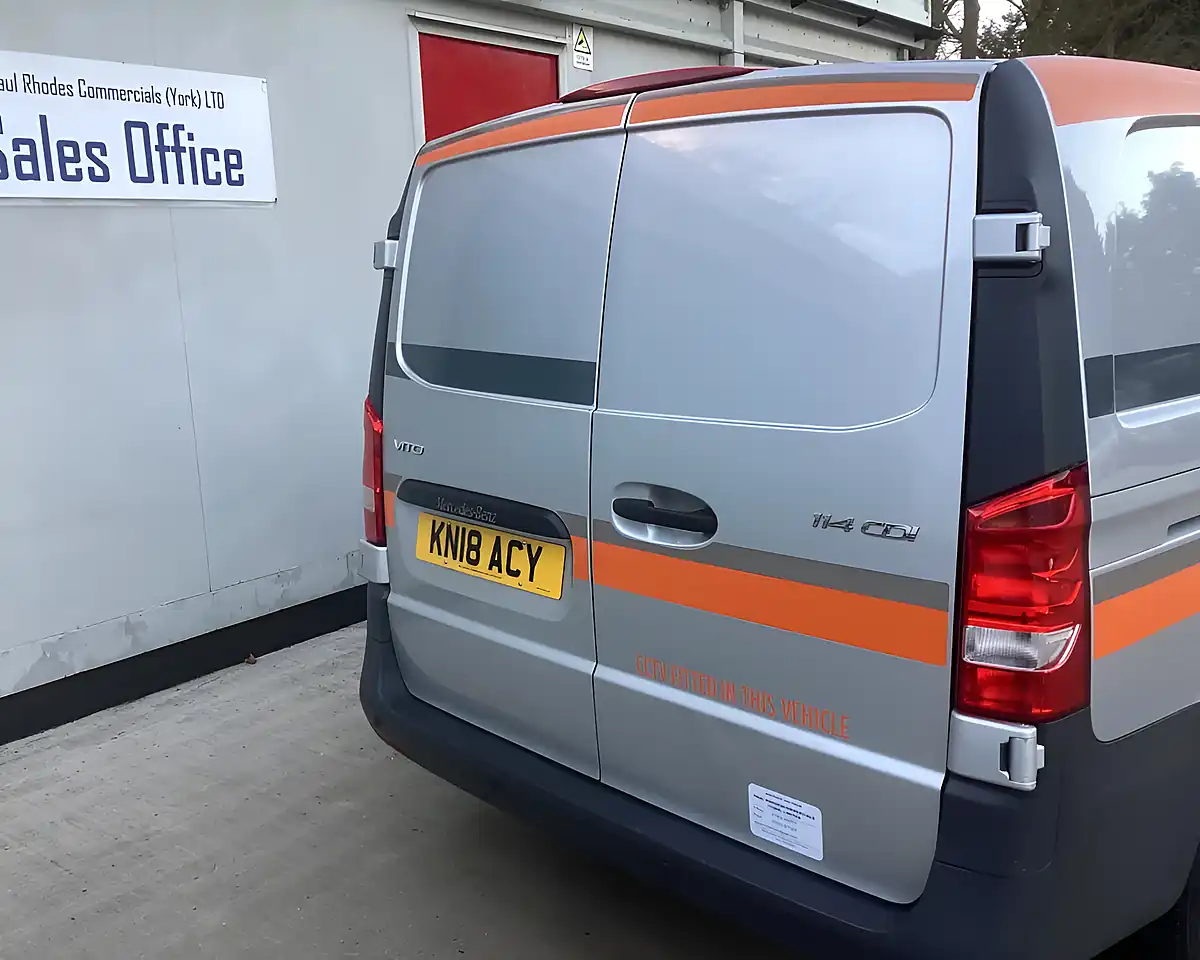 Used 2018 Mercedes-Benz Vito 114 Lwb Silver - Interior and Exterior details 15