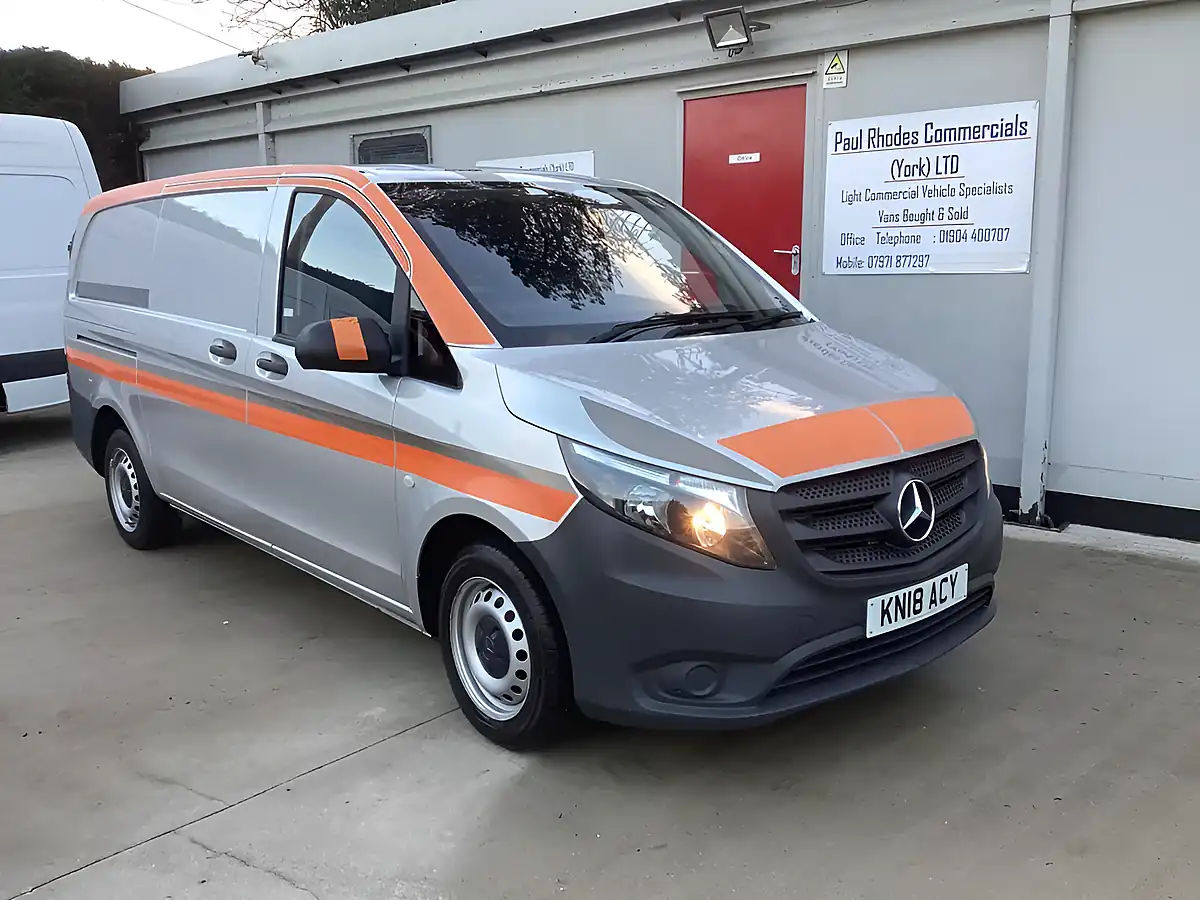Used 2018 Mercedes-Benz Vito 114 Lwb Silver - Interior and Exterior details 2