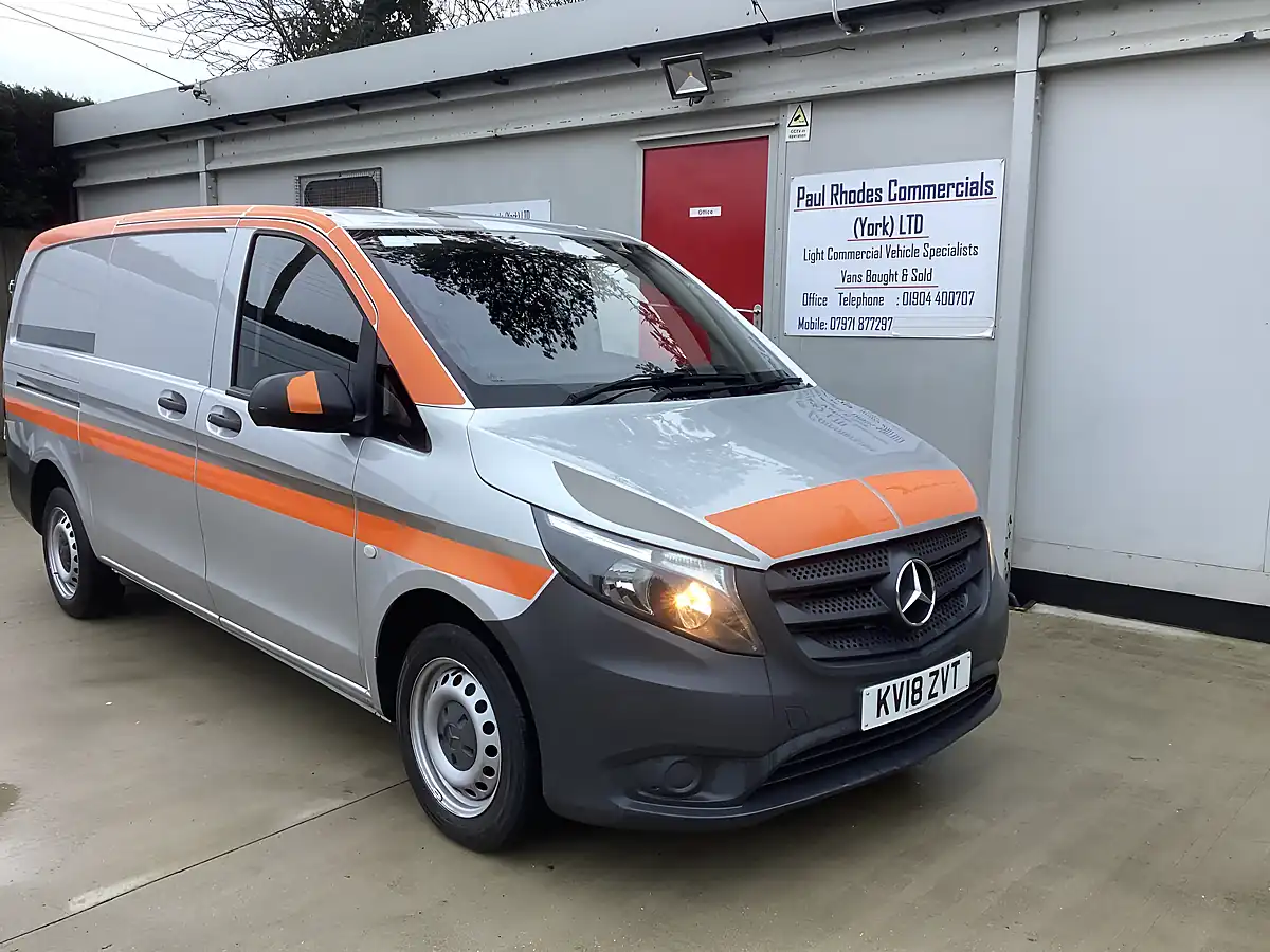 Used 2018 Mercedes-Benz Vito 114 Lwb Silver - Interior and Exterior details 6