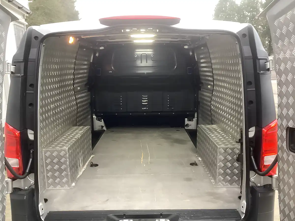 Used 2018 Mercedes-Benz Vito Lwb Silver - Interior and Exterior details 11