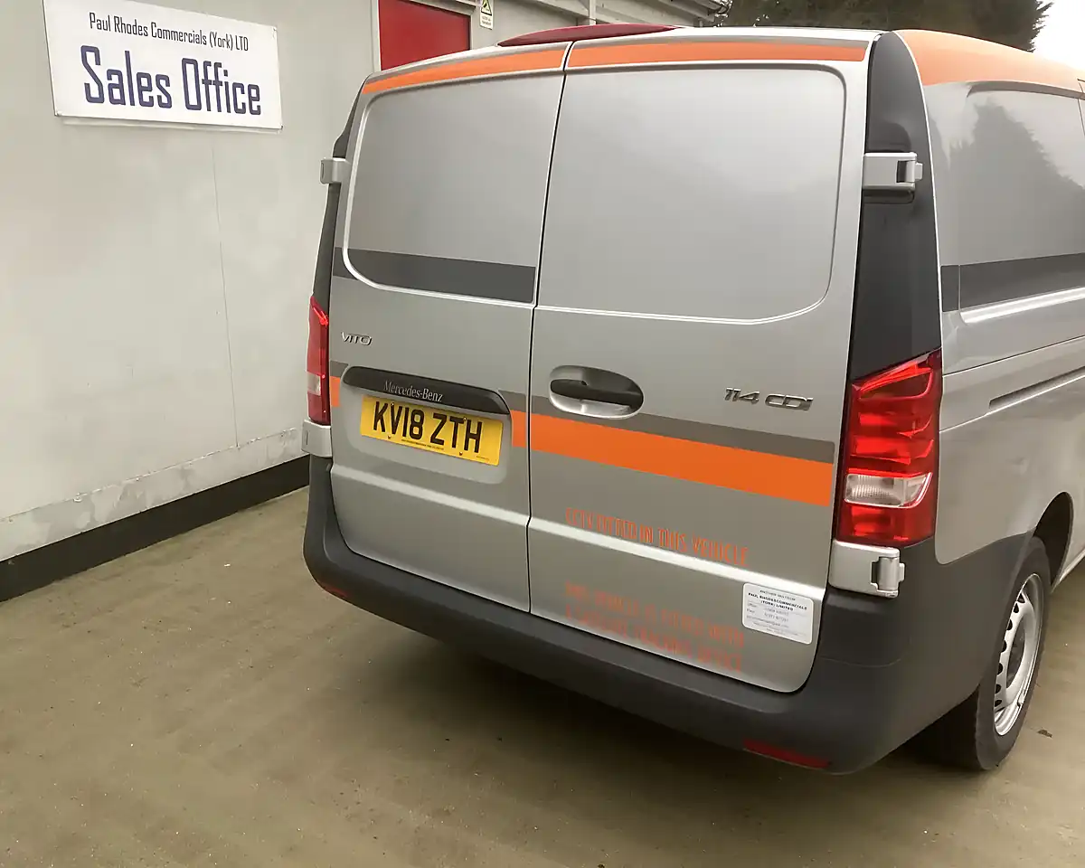 Used 2018 Mercedes-Benz Vito Lwb Silver - Interior and Exterior details 16