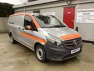 Used 2018 Mercedes-Benz Vito Lwb Silver - Interior and Exterior details 5