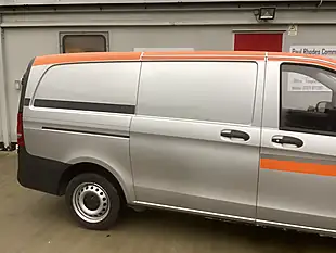 Used 2018 Mercedes-Benz Vito Lwb Silver - Interior and Exterior details 8
