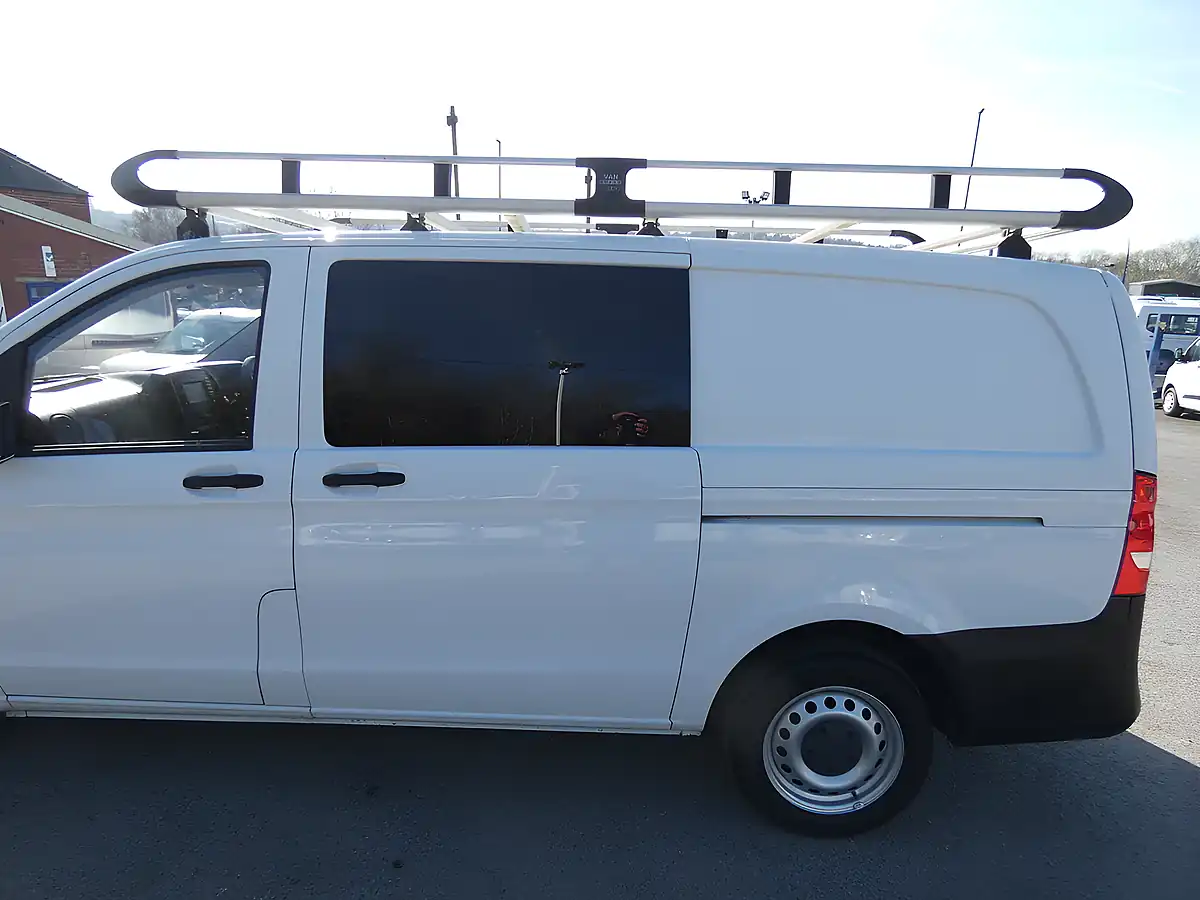 Used 2018 Mercedes-Benz Vito Lwb White - Interior and Exterior details 13