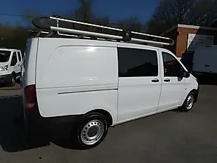 Used 2018 Mercedes-Benz Vito Lwb White - Interior and Exterior details 14