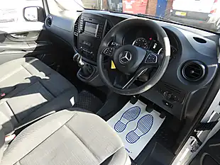Used 2018 Mercedes-Benz Vito Lwb White - Interior and Exterior details 15