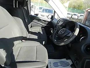 Used 2018 Mercedes-Benz Vito Lwb White - Interior and Exterior details 2