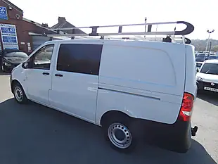 Used 2018 Mercedes-Benz Vito Lwb White - Interior and Exterior details 5