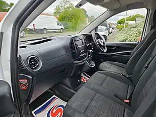 Used 2018 Mercedes-Benz Vito Lwb White - Interior and Exterior details 13