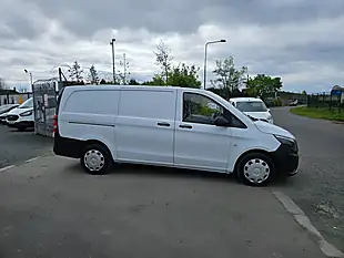 Used 2018 Mercedes-Benz Vito Lwb White - Interior and Exterior details 2