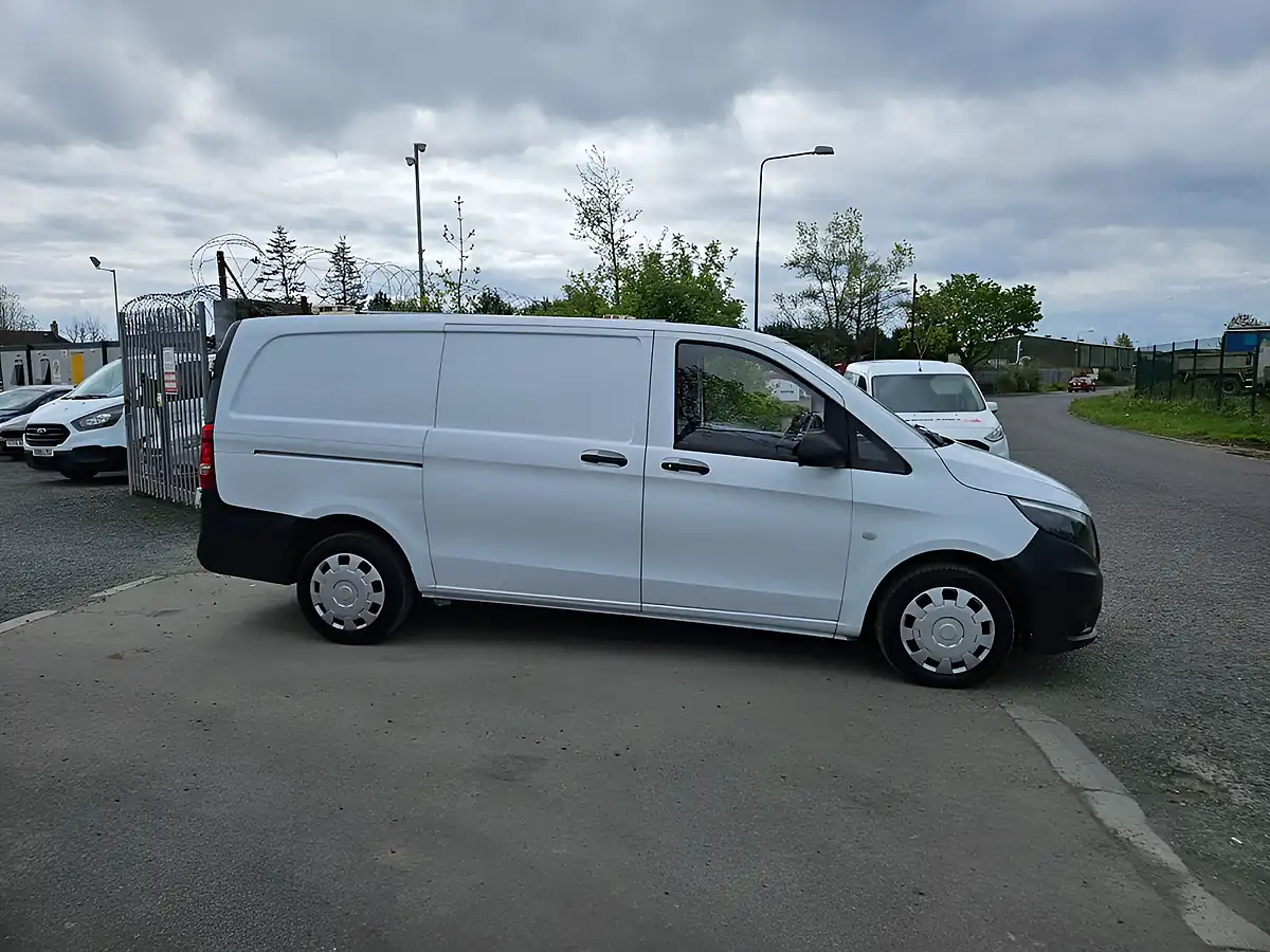 Used 2018 Mercedes-Benz Vito Lwb White - Interior and Exterior details 2