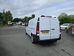 Used 2018 Mercedes-Benz Vito Lwb White - Interior and Exterior details 6
