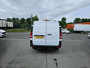 Used 2018 Mercedes-Benz Vito Lwb White - Interior and Exterior details 7