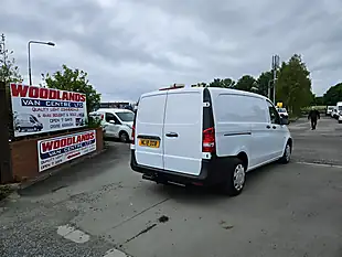 Used 2018 Mercedes-Benz Vito Lwb White - Interior and Exterior details 8