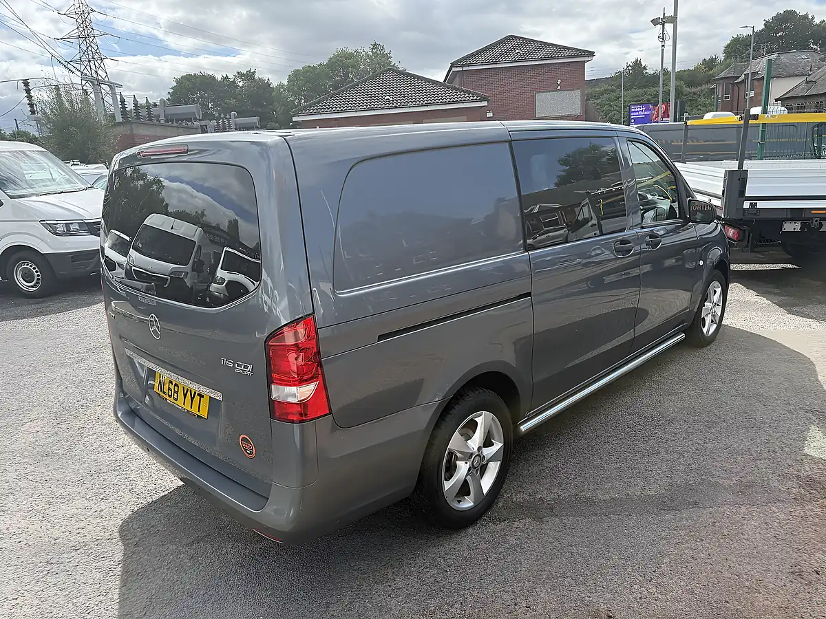 Used 2018 Mercedes-Benz Vito Sport Grey - Interior and Exterior details 4