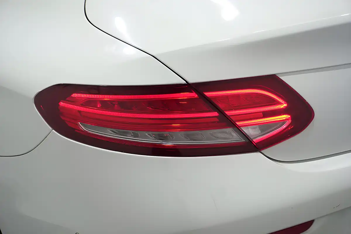 Used 2018 Mercedes C-Class AMG Line (premium Plus) Polar White - Interior and Exterior details 16