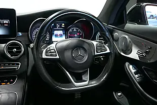 Used 2018 Mercedes C-Class AMG Line (premium Plus) Polar White - Interior and Exterior details 17