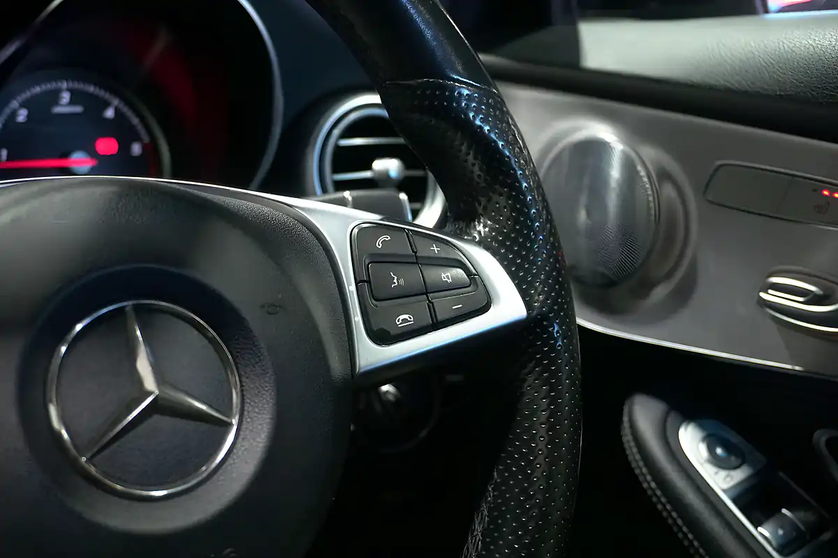 Used 2018 Mercedes C-Class AMG Line (premium Plus) Polar White - Interior and Exterior details 19