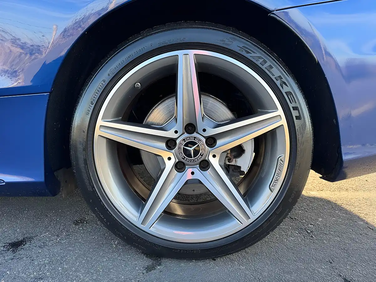 Used 2018 Mercedes C220 AMG Line Premium Plus Cabriolet Azure Blue - Interior and Exterior details 12