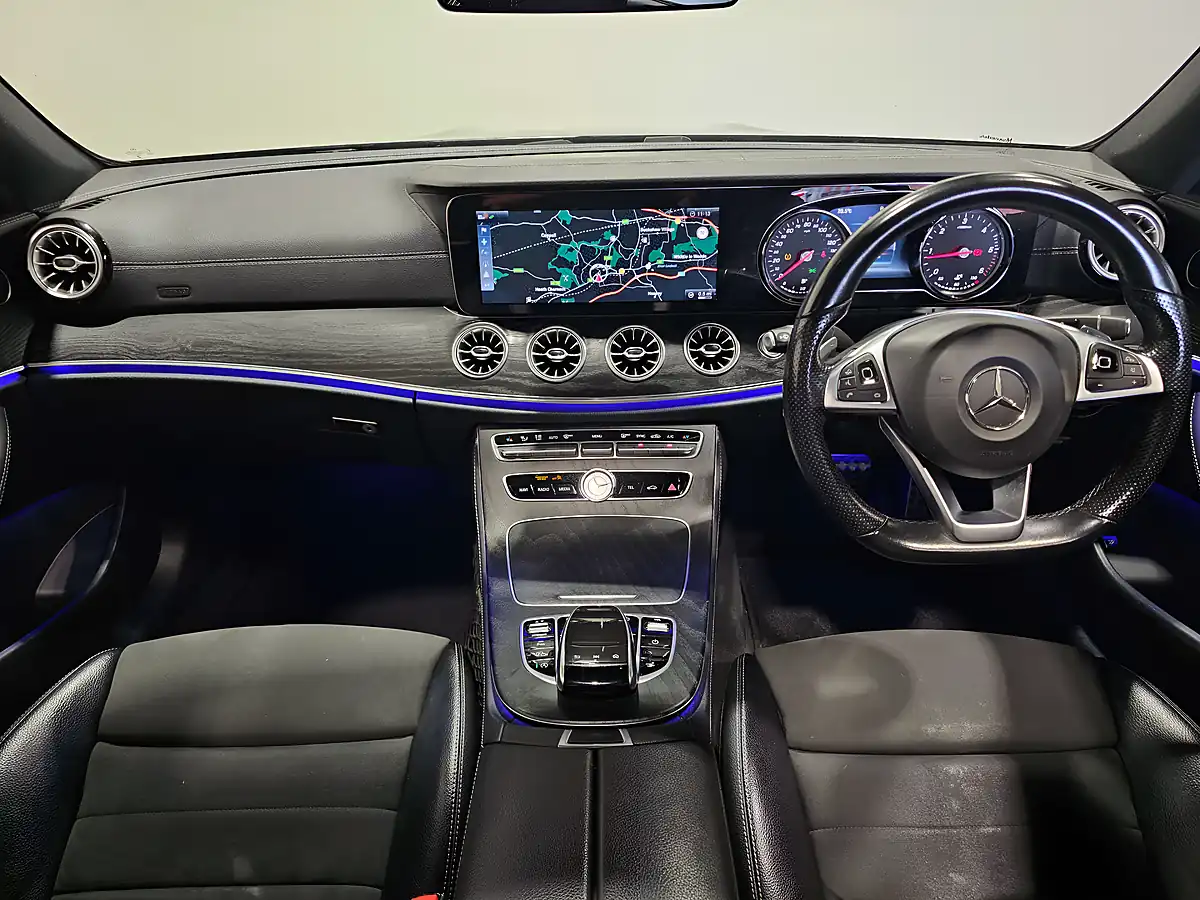 Used 2018 Mercedes E-Class AMG Line (premium) Emerald Green - Interior and Exterior details 16