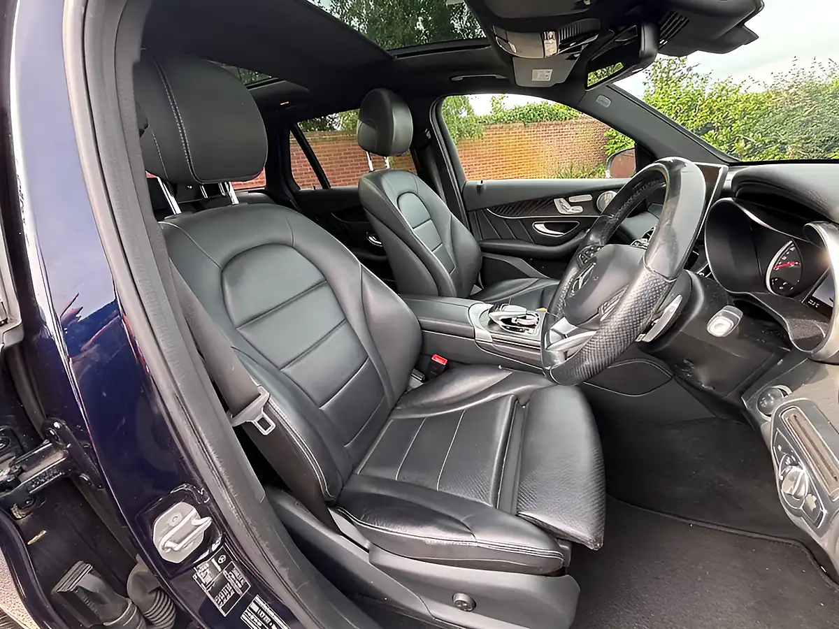 Used 2018 Mercedes Glc AMG Line Premium Plus Mediterranean Blue - Interior and Exterior details 10