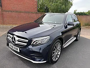 Used 2018 Mercedes Glc AMG Line Premium Plus Mediterranean Blue - Interior and Exterior details 2
