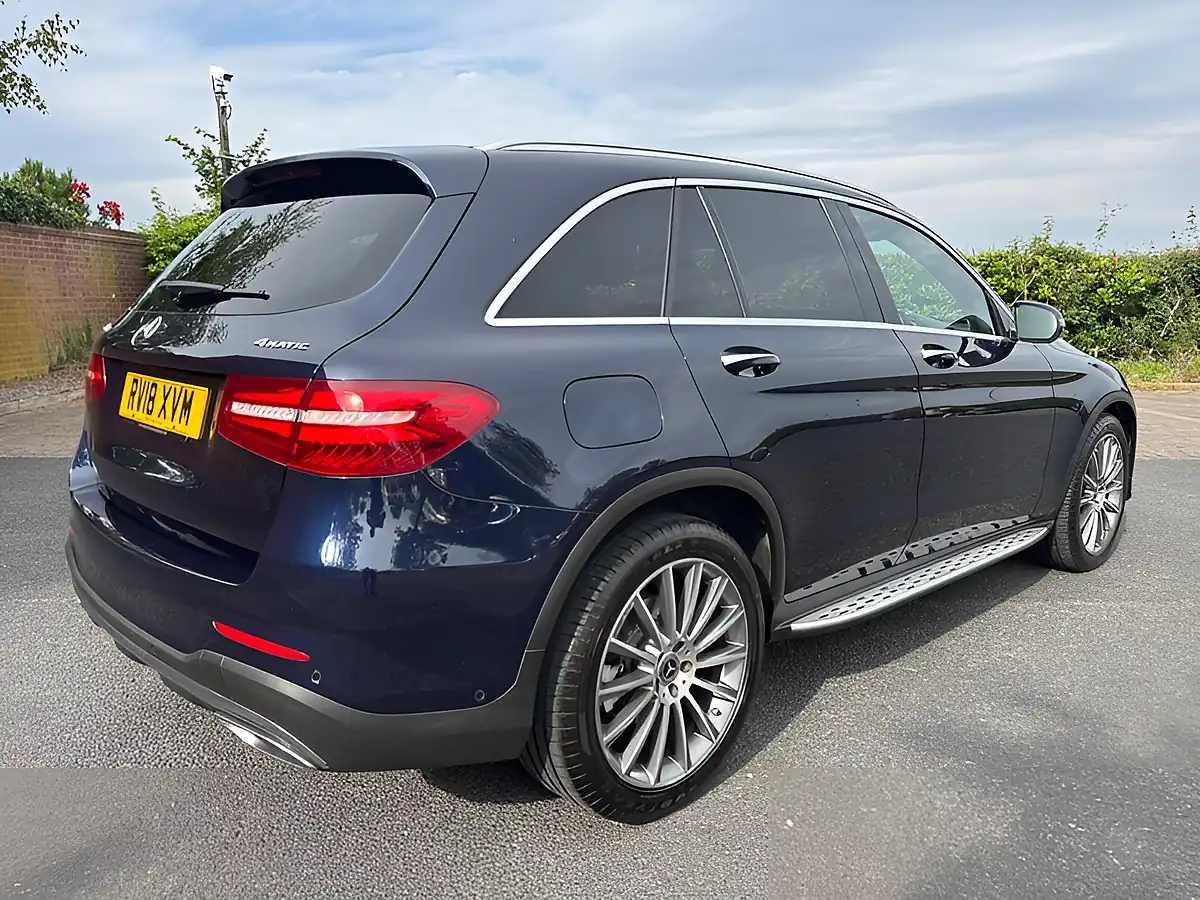 Used 2018 Mercedes Glc AMG Line Premium Plus Mediterranean Blue - Interior and Exterior details 6