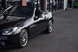 Used 2018 Mercedes Slc AMG Line Obsidian Black - Interior and Exterior details 11