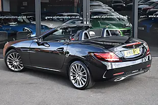Used 2018 Mercedes Slc AMG Line Obsidian Black - Interior and Exterior details 2
