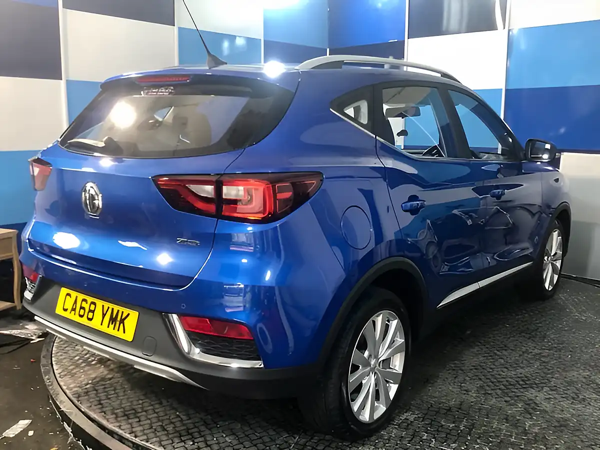 Used 2018 MG MG Zs Excite Laser Blue - Interior and Exterior details 8