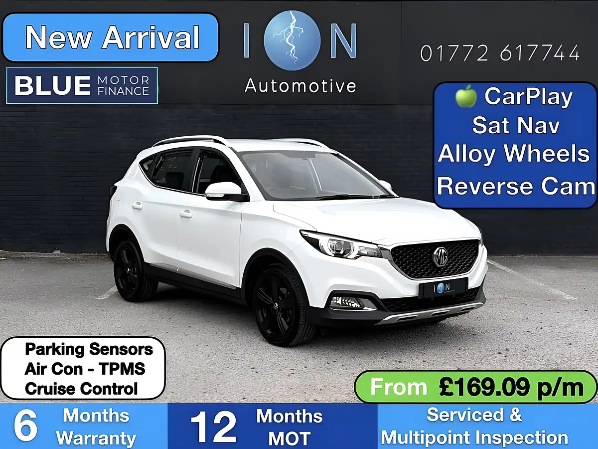 Used 2018 MG MG Zs Exclusive White - Front View