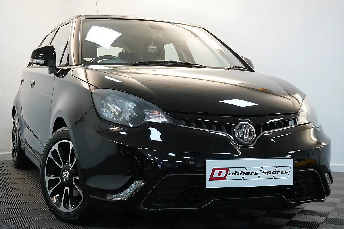 Used 2018 MG MG3 3Style+ Black - Front View