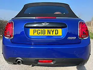 Used 2018 MINI Convertible Cooper Blue - Interior and Exterior details 10