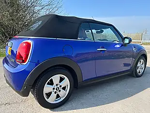 Used 2018 MINI Convertible Cooper Blue - Interior and Exterior details 11