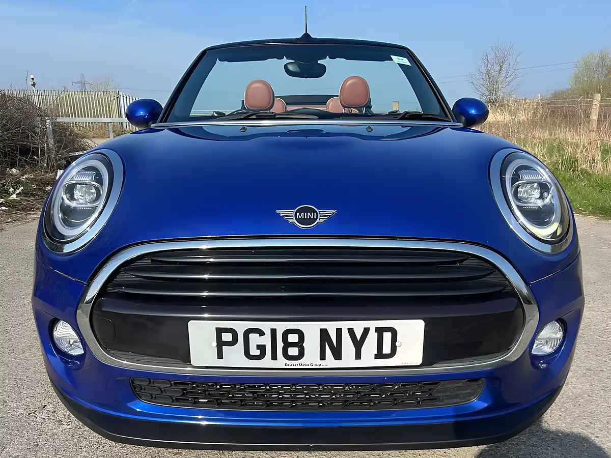 Used 2018 MINI Convertible Cooper Blue - Interior and Exterior details 13